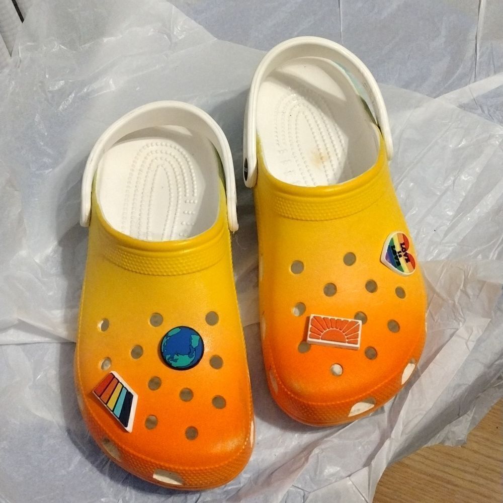 Limited edition Free& Easy Crocs